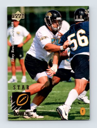 Tony Boselli 1995 Upper Deck #2 Jacksonville Jaguars Rookie Card EXCELLENT