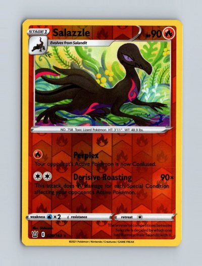 SWSH05: Battle Styles #028/163 Salazzle Holo