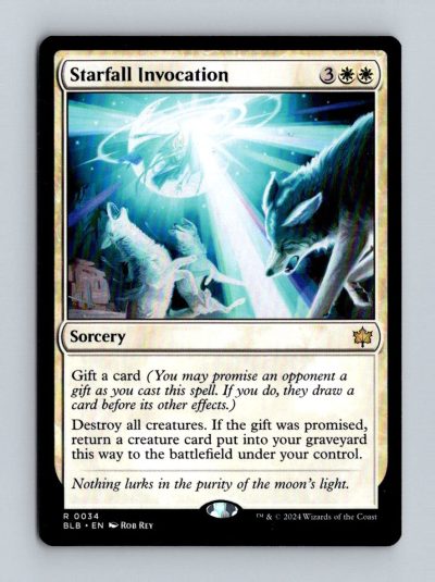 Bloomburrow #34 Starfall Invocation