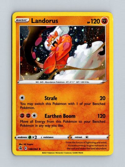SWSH08: Fusion Strike #148/264 Landorus Holo