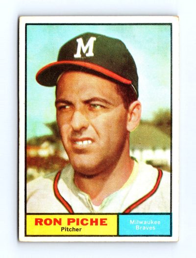 1961 Topps #61 Ron Piche