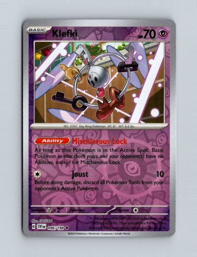 SV01: Scarlet & Violet Base Set #096/198 Klefki Holo