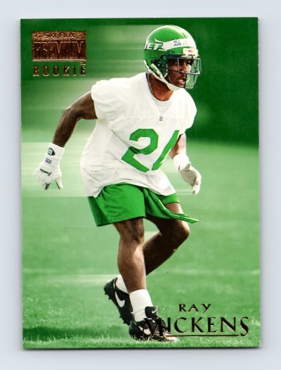 1996 SkyBox Premium #213 Ray Mickens Rookie Card Jets NFL Football