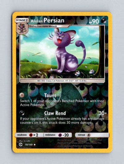 SM Base Set #79/149 Alolan Persian Holo