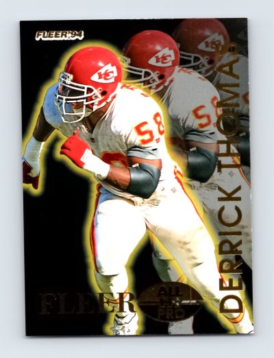 1994 Fleer Derrick Thomas #19 All-Pros Kansas City Chiefs NFL Card EXCELLENT