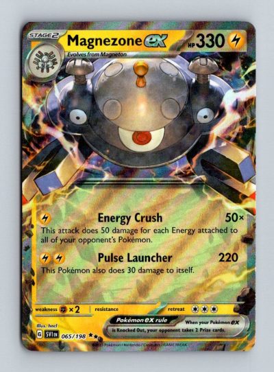 SV01: Scarlet & Violet Base Set #065/198 Magnezone ex Holo