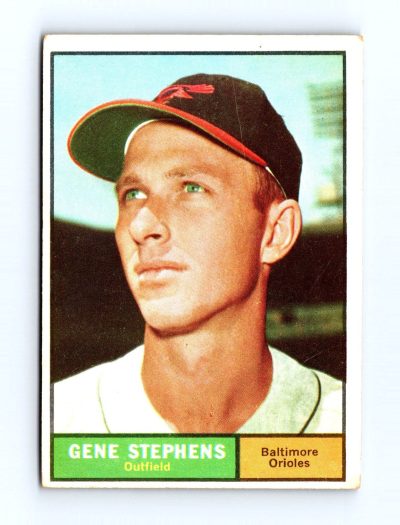 1961 Topps #102 Gene Stephens