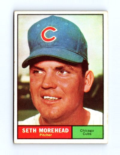 1961 Topps #107 Seth Morehead