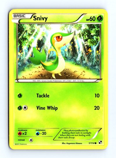 Black and White #1/114 Snivy (1)