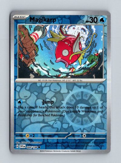 SV01: Scarlet & Violet Base Set #044/198 Magikarp Holo