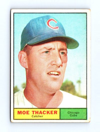 1961 Topps #12 Moe Thacker