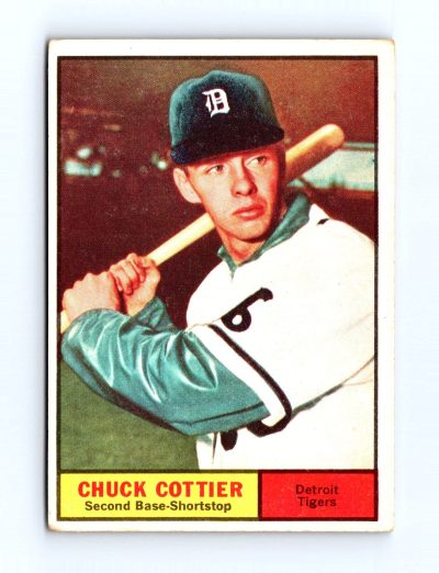 1961 Topps #13 Chuck Cottier