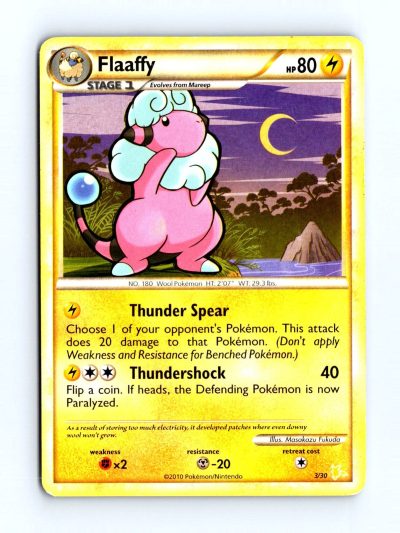 HGSS Trainer Kit: Gyarados & Raichu #3/30 Flaaffy (#3)