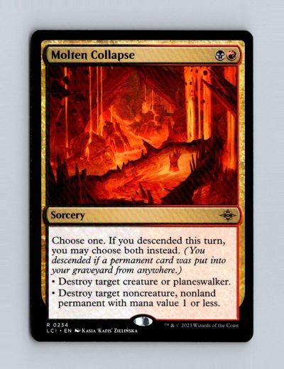 The Lost Caverns of Ixalan #234 Molten Collapse