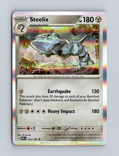 SV04: Paradox Rift #125/182 Steelix Holo
