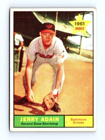 1961 Topps #71 Jerry Adair