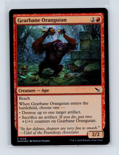 Murders at Karlov Manor #129 Gearbane Orangutan - Foil