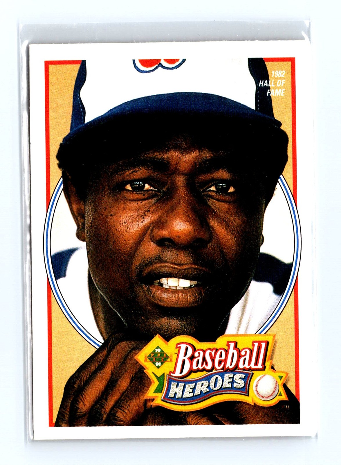 1991 Upper Deck #26 Hank Aaron Baseball Heroes: Hank Aaron