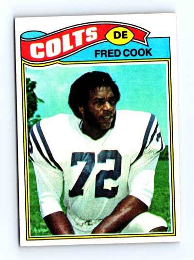 1977 Topps #53 Fred Cook NFL - Set Break