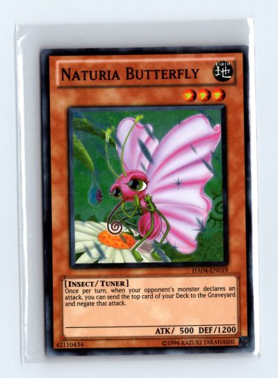 Hidden Arsenal 4 #HA04-EN019 Naturia Butterfly