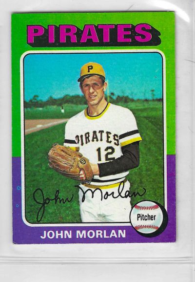 1975 Topps MINI Baseball - SET BREAK - John Morlan #651