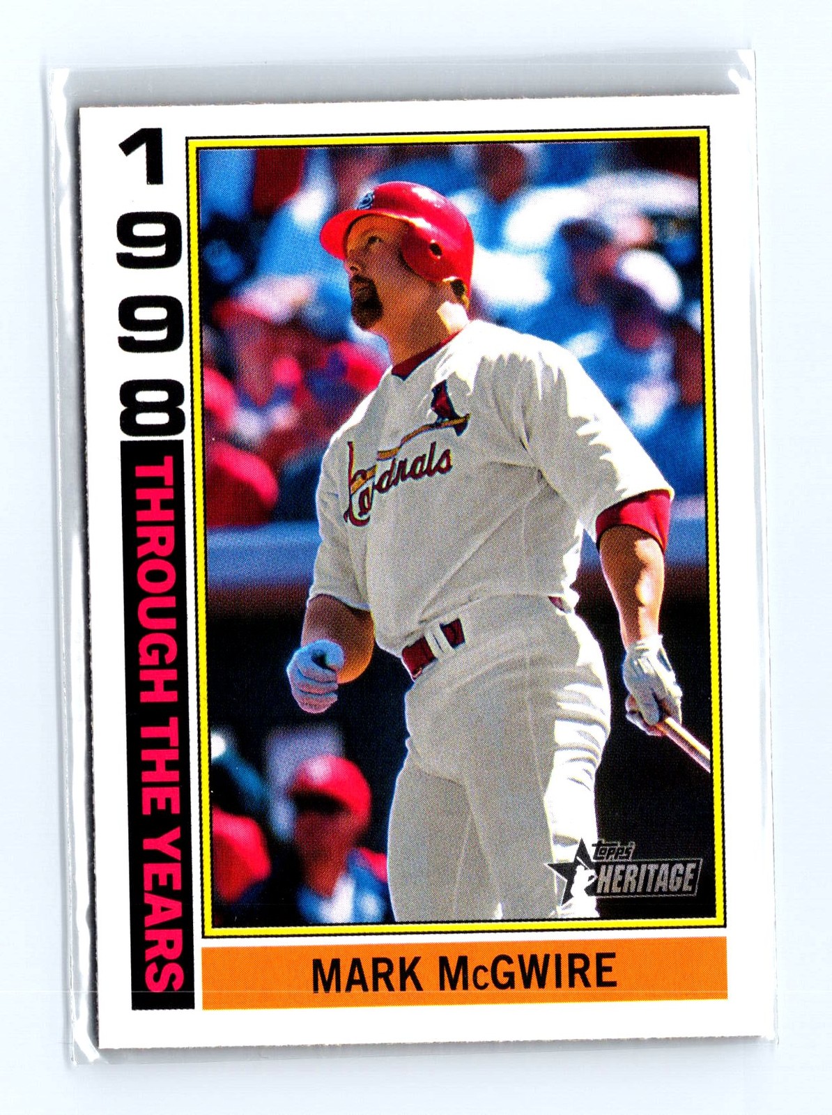 2025 Topps Heritage #TTY-13 Mark McGwire Through the Years