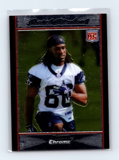 2007 Bowman Chrome #BC95 Isaiah Stanback Cowboys RC Rookie Card EXCELLENT