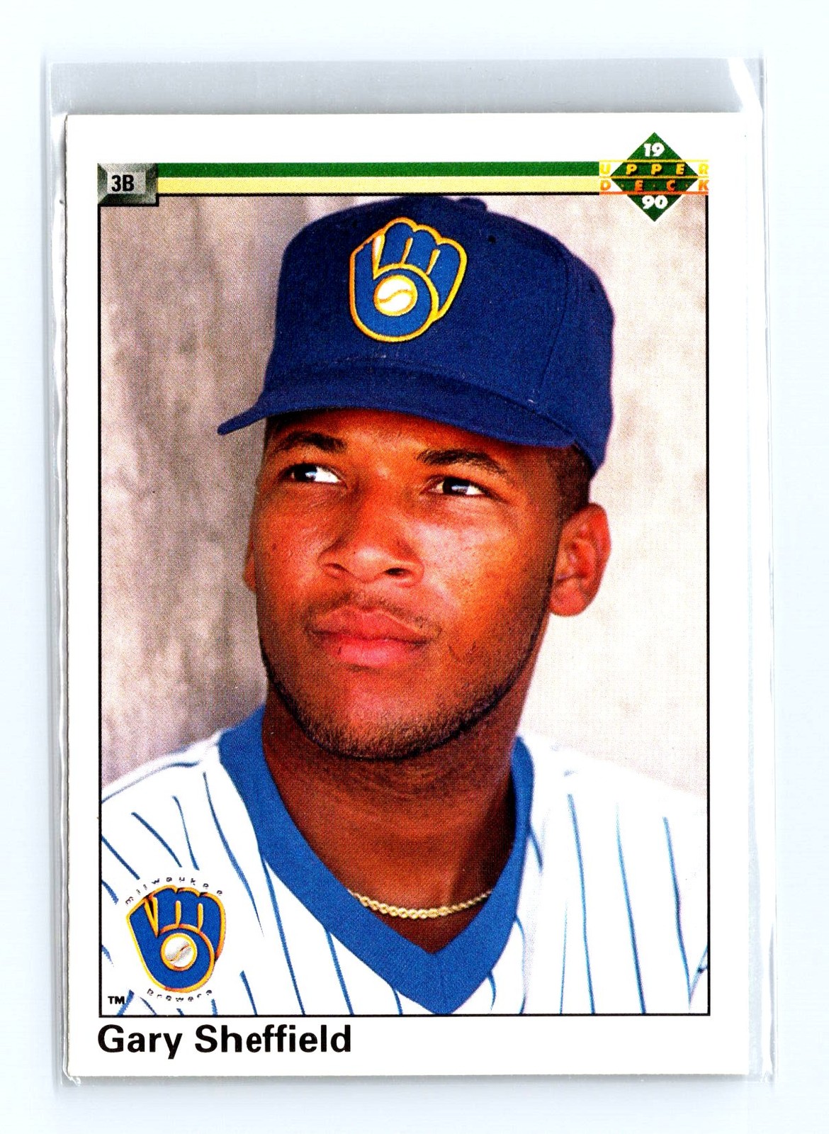 1990 Upper Deck #157b Gary Sheffield