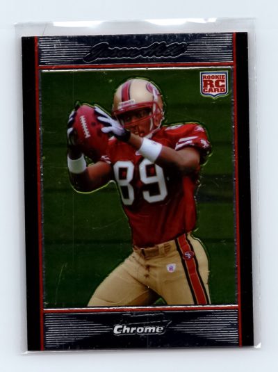 2007 Bowman Chrome #BC89 Jason Hill Rookie RC Card 49ers EXCELLENT