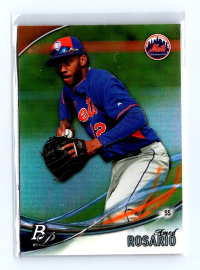 2016 Bowman Platinum #TP-ARO Amed Rosario Top Prospects Green #/99