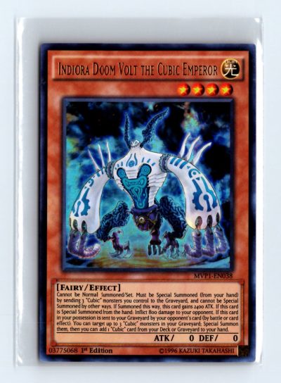 Dark Side of Dimensions Movie Pack #MVP1-EN038 Indiora Doom Volt Cubic Emperor