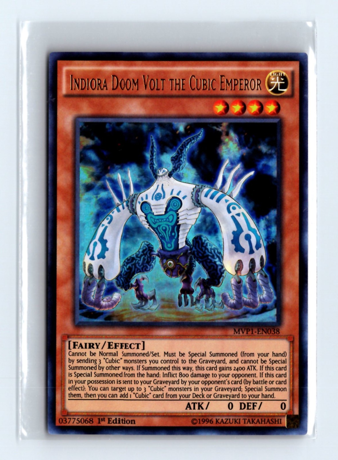 Dark Side of Dimensions Movie Pack #MVP1-EN038 Indiora Doom Volt Cubic Emperor