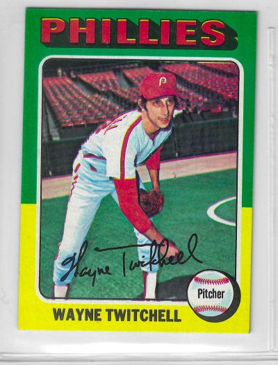 1975 Topps MINI Baseball - SET BREAK - Wayne Twitchell #326