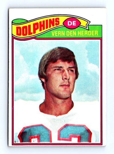 1977 Topps #233 Vern Den Herder NFL - Set Break