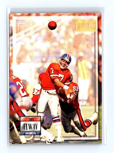 1993 Pro Set Power #7 John Elway Gold