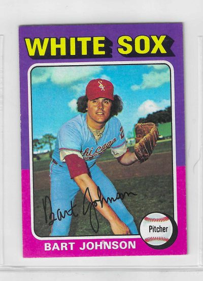 1975 Topps MINI Baseball - SET BREAK - Bart Johnson #446