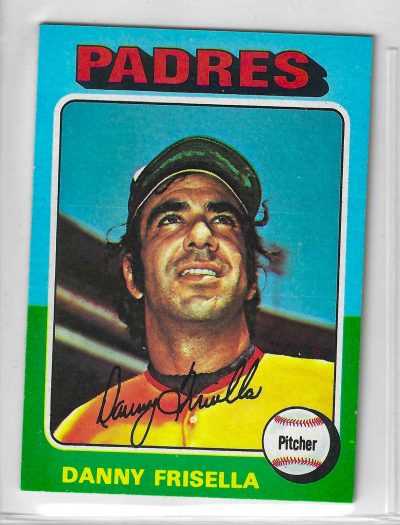 1975 Topps MINI Baseball - SET BREAK - Danny Frisella #343