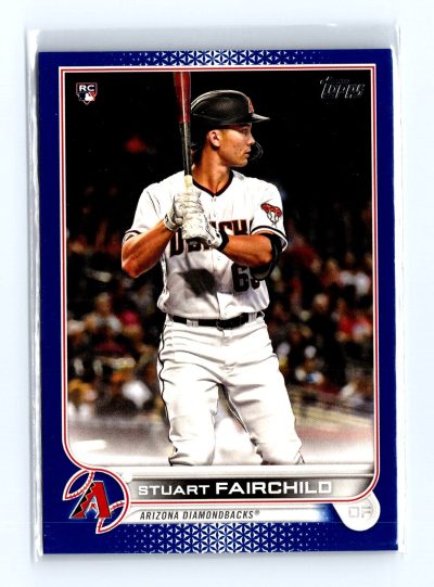 2022 Topps #163 Stuart Fairchild Royal Blue