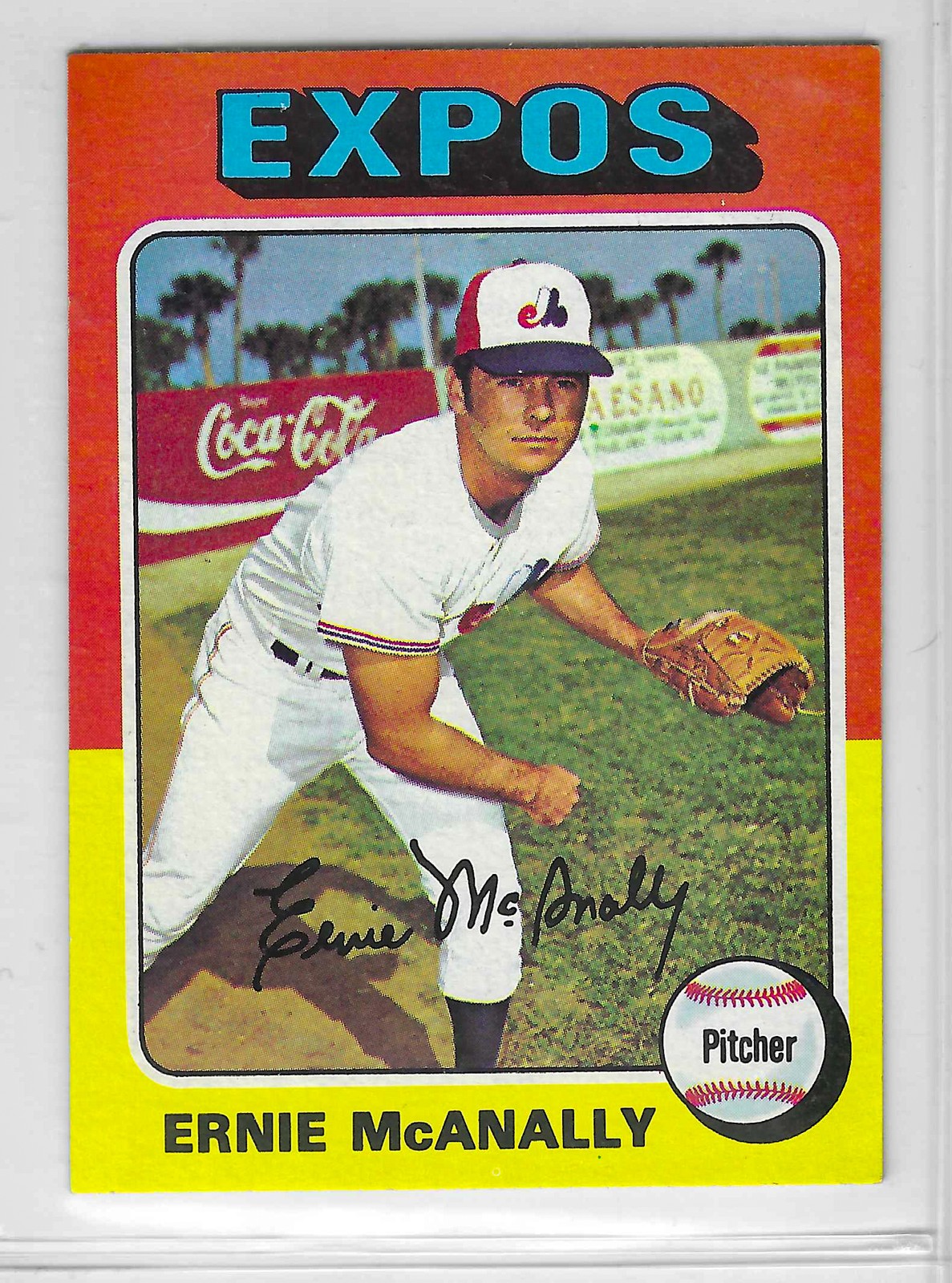 1975 Topps MINI Baseball - SET BREAK - Ernie McAnally #318