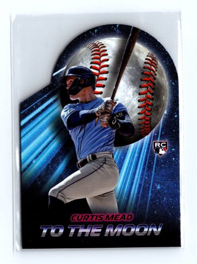 2024 Topps Big League #TM-36 Curtis Mead To the Moon Die Cuts