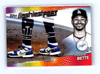 2022 Topps #FF-1 Mookie Betts Flashiest Feet