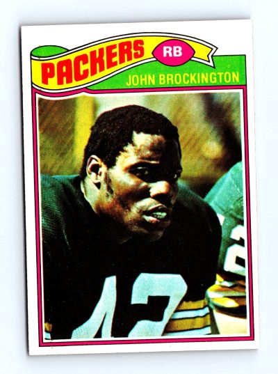 1977 Topps #166 John Brockington NFL - Set Break
