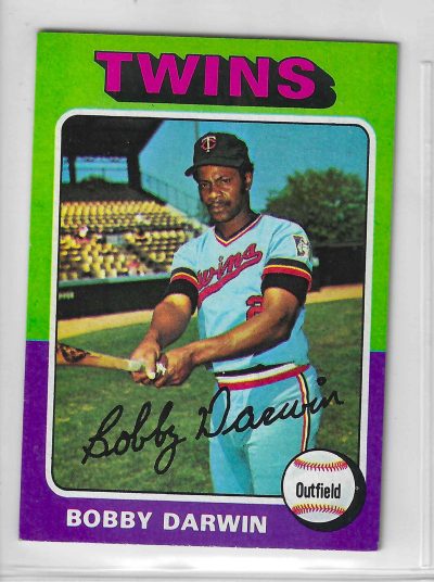 1975 Topps MINI Baseball - SET BREAK - Bobby Darwin #346