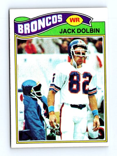1977 Topps #113 Jack Dolbin NFL - Set Break