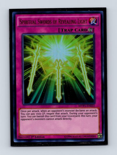 The Dark Side of Dimensions #MVP1-EN031 Spiritual Swords of Revealing Light