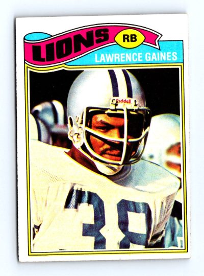 1977 Topps #21 Lawrence Gaines NFL - Set Break