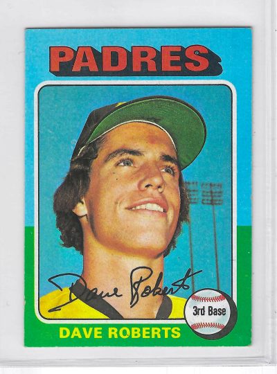 1975 Topps MINI Baseball - SET BREAK - Dave Roberts #558