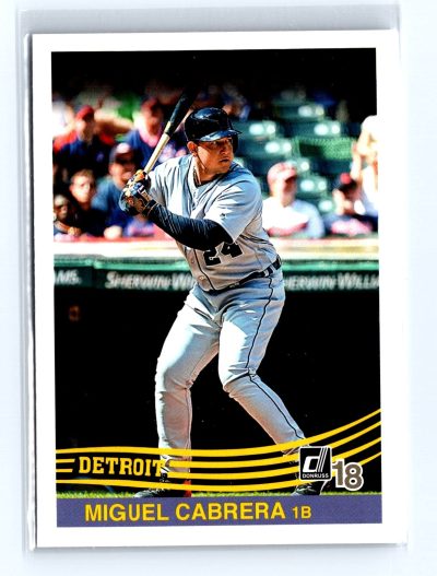 2018 Donruss #237 Miguel Cabrera