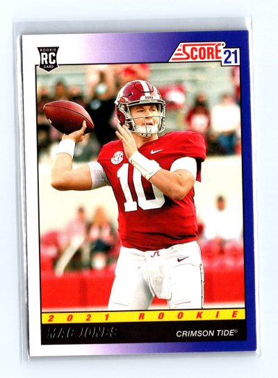 2021 Score #TB9 Mac Jones 1991 Throwback