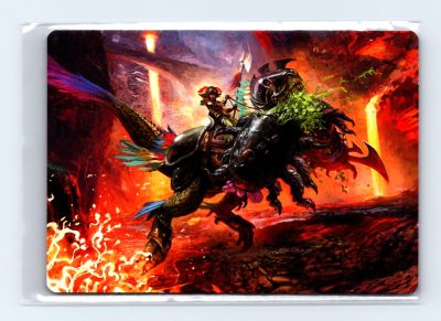 Art Series: The Lost Caverns of Ixalan #21 Triumphant Chomp Art Card